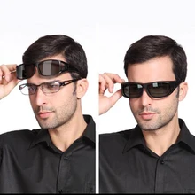 Модные поляризационные очки для близорукости, зеркальный набор, очки для мужчин и женщин, день и ночь, солнцезащитные очки для вождения, оправа, очки