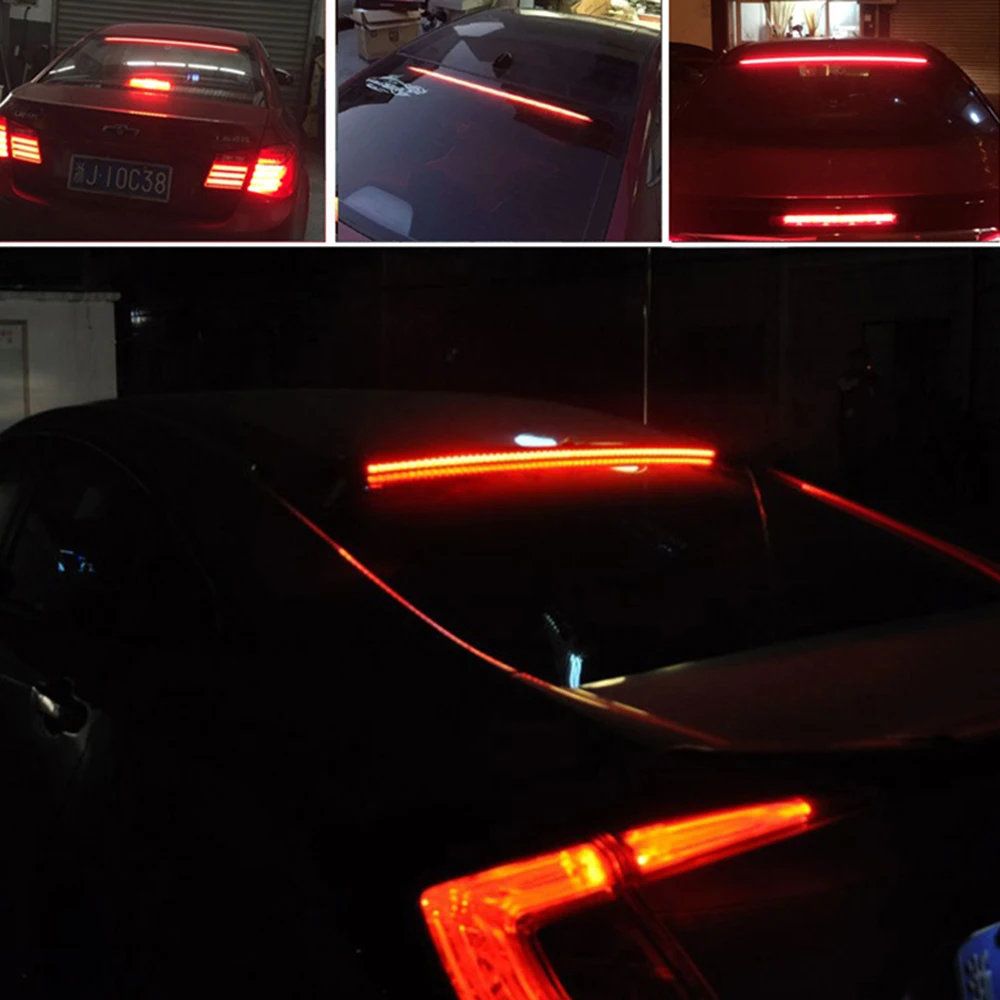 OKEEN-12V-Flexible-Red-90-100cm-Car-Additional-LED-Brake-Light-Car-Third-Brake-Light-With (5)