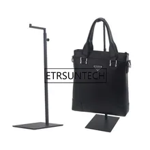 10pcs/lot Black Adjustable Handbag Stand Display Metal Handbag Display Rack Women Bag Display Holder