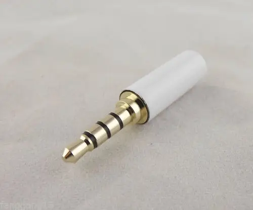 10 шт. 4 полюса 3 5 мм 1/8 дюйма|audio plug|audio headphonesaudio plug 3.5mm |