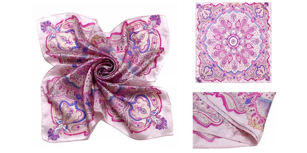 Square Silk Scarf (17)