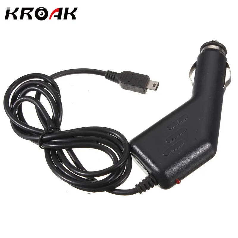 

Car-Styling Power Cable For Garmin GPS Universal Car Mini USB Charger Power Adapter For Garmin Nuvi Black