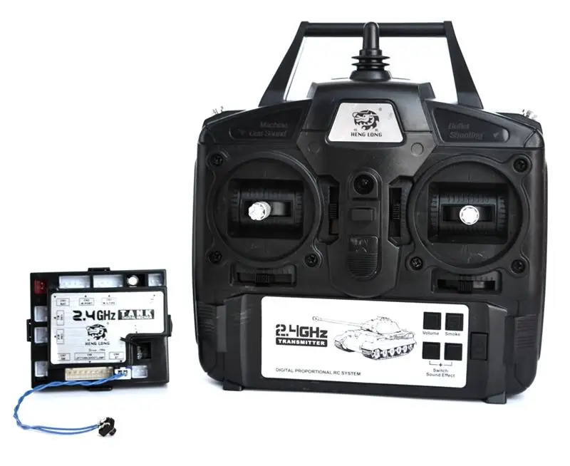 

henglong3818 3819 3838 3839 3889 3898 3899 3878 3909 3918 3938 1/16 2.4G RC Tank 2.4G radio controller/transmitter+2.4G receiver