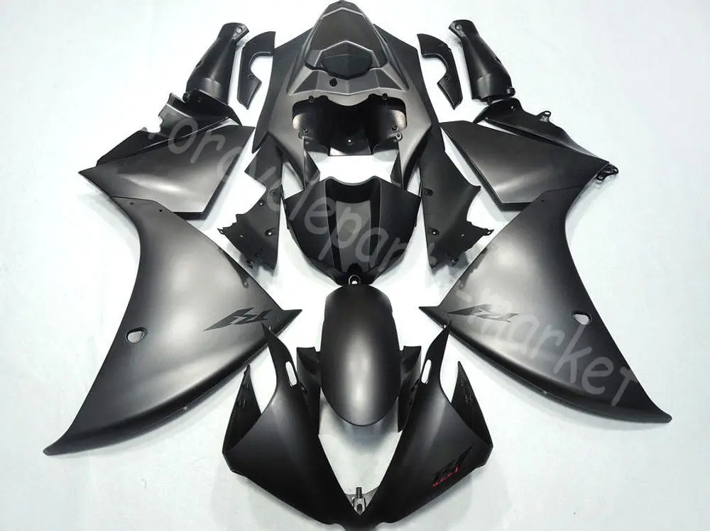 Type7 Мотоцикл Обтекатели для YAMAHA YZF R1 YZFR1 2012- 2013 Красный Черный ABS пластик литья под давлением полный комплект кузовных деталей обтекатель комплект - Цвет: Type7