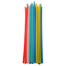 50 шт. 25 см Длина Пластиковые сварочные стержни сварочные палочки 5 цветов синий/белый/желтый/красный/зеленый для пайки