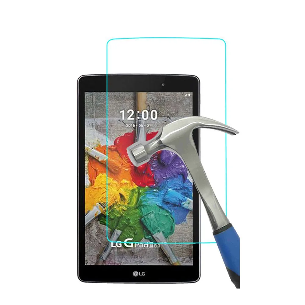 2 PCS For LG G Pad 3 III 8.0 V525 V522 V521 V521WG Tablet Tempered Glass Screen Protector 2.5D 9H Premium Protective Guide Film |