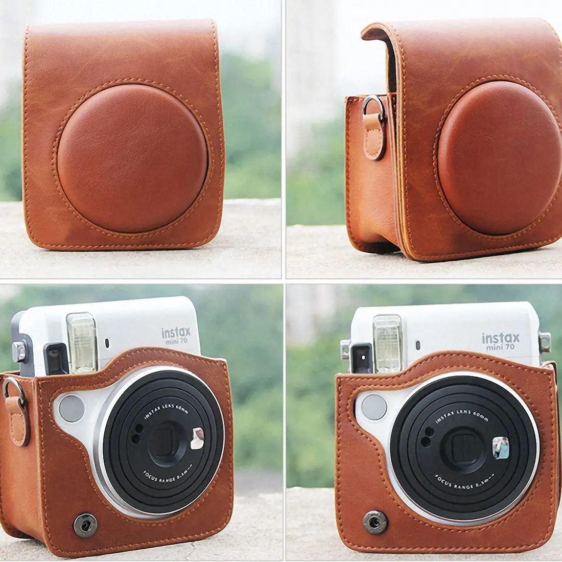 ForCamera чехол Диагональ жесткий чехол для камеры Instax Mini 70