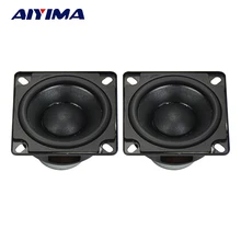 AIYIMA 2 шт. Портативный Аудио полный спектр динамик s 53 мм 20Core 4 Ом 10 Вт резиновая сторона динамик NdFeB сильный магнитный водонепроницаемый динамик