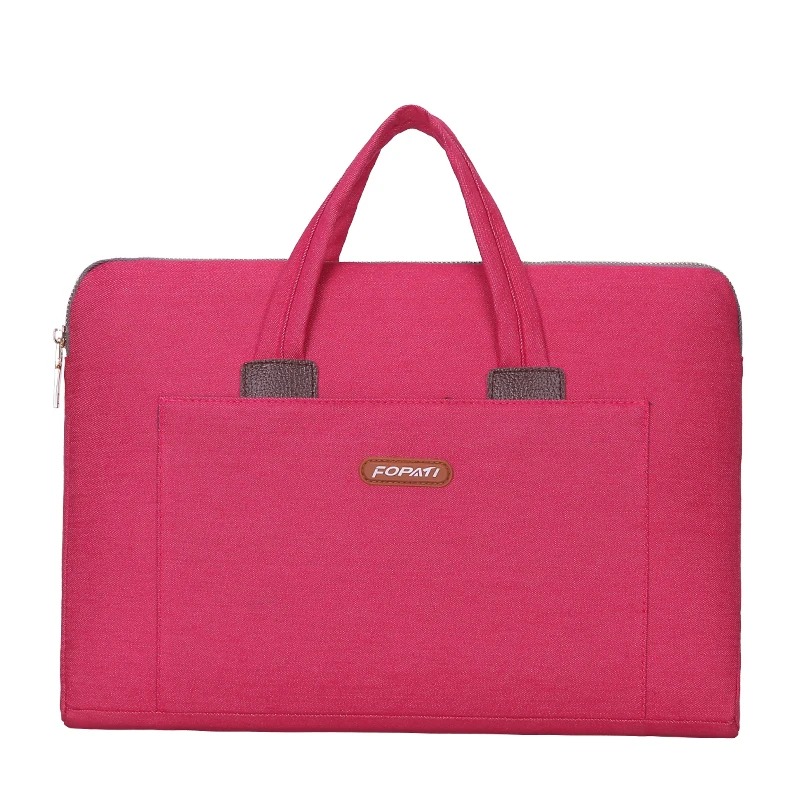 FOPATI waterproof denim handbag laptop bag 12 13 14 15 Inch Universal