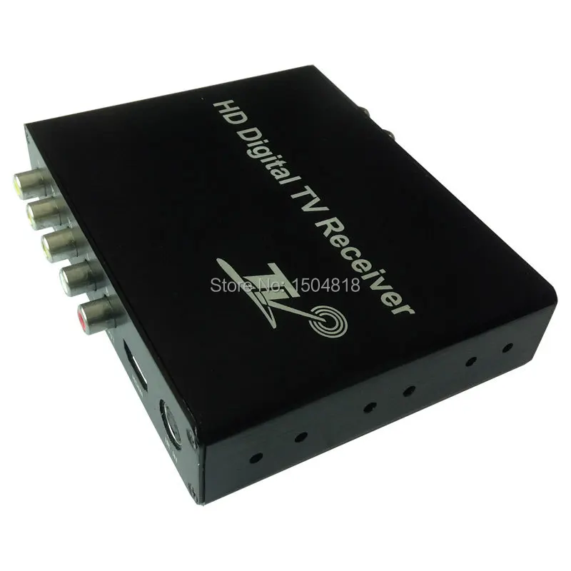 Ресивер DVB T HD/SD для автомобиля два тюнера HDMI и 3 комплекта видеовыхода HD MPEG2/MOEG4