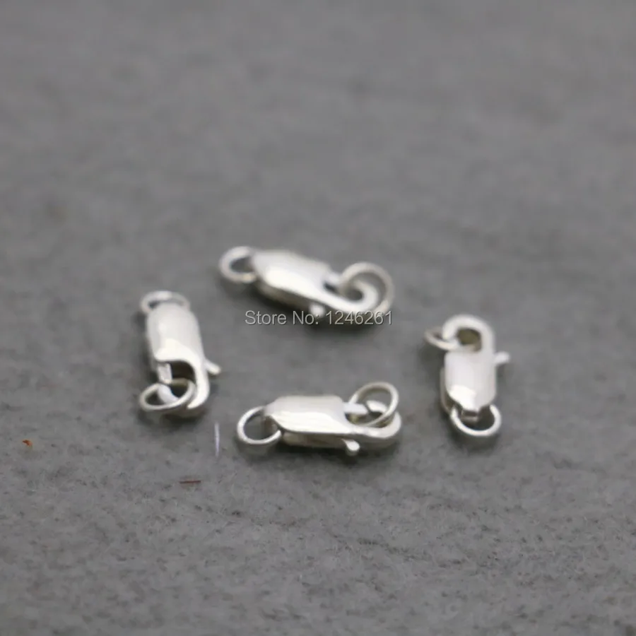 

wholesale Fittings for Accessory Hardware 11*5mm Ornaments DIY Machining metal parts loog Lobster shape Bracelet Necklace