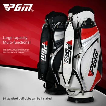 

Golf Bag Golf Bag New Bag PGM Brand Men Can Install A Full Set Of Clubs Waterproof Golf Club Organizer Bags D0076