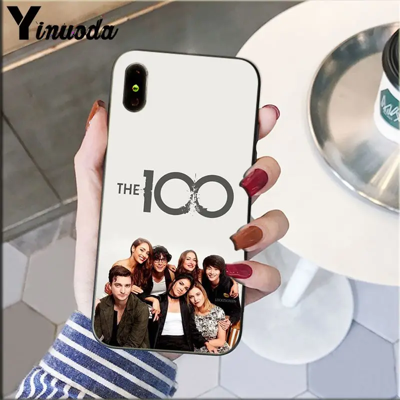 Yinuoda The Hundred The 100, мягкий силиконовый чехол для телефона, чехол для Apple iPhone 8, 7, 6, 6S Plus, X, XS, MAX, 5, 5S, SE, XR, мобильные телефоны