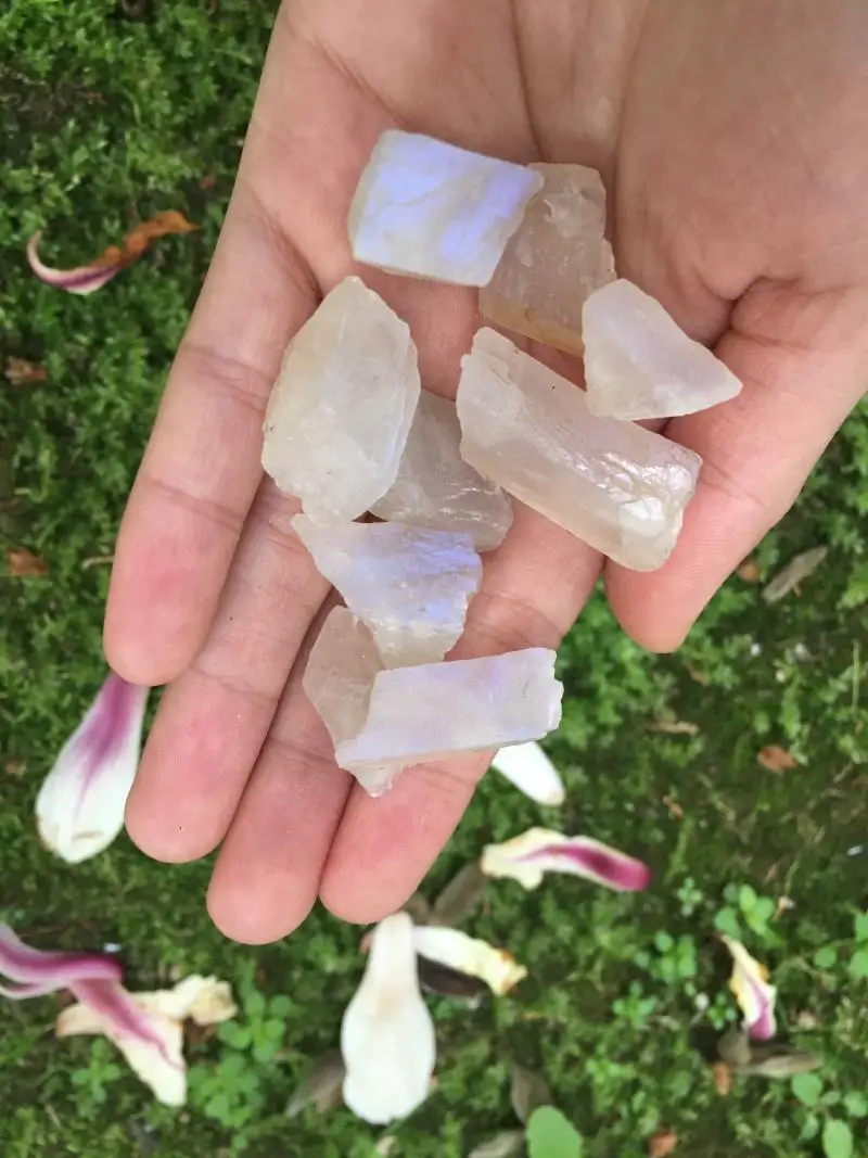1 5 см натуральный лунный камень лечебный камень.|stone|stones healingstone natural |