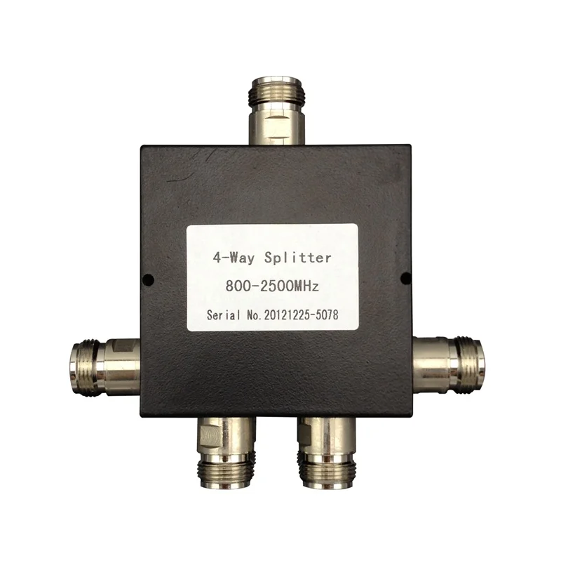4 Way Divider 800mhz 2500mhz 4 way Micro Strip Power Splitter For font b Mobile b