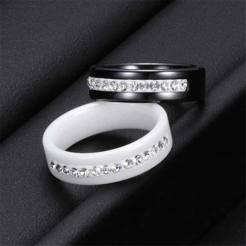 Обручальное парное кольцо для женщин и мужчин, керамическое юбилейное обручальное кольцо, Уникальная любовь