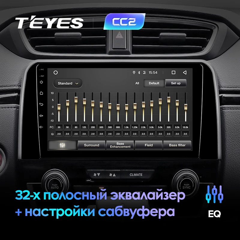 Discount TEYES CC2 For Honda CRV CR-V 5 RT RW 2016-2018 Car Radio Multimedia Video Player Navigation GPS Android 8.1 No 2din 2 din dvd 2