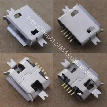 

free shipping for Netbook Tablet PC mobile phones Micro USB data interface plug the end Shen board 5-pin U034