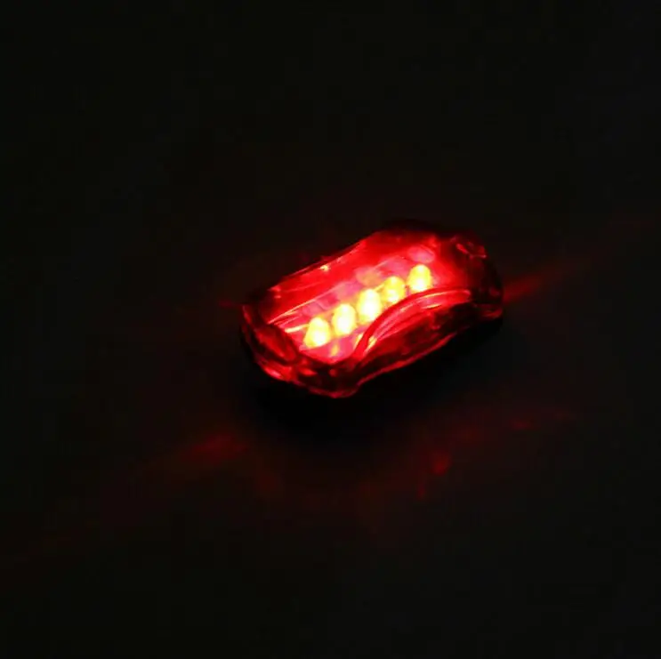 Sale LED bike light 5 LED Rear Tail daytime running light Red Bike Bicycle Back Light Rear Tail parking light SM011 4