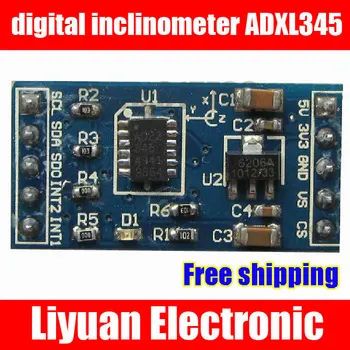 

Free shipping ADXL345 / digital tilt sensor / 3-axis accelerometer acceleration module / digital inclinometer