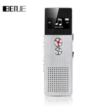 Портативный металлический 8 Гб MP3 плеер 1,1 дюймов экран цифровой без потерь голосовая поддержка динамик, профессиональный аудио рекордер, FM C6