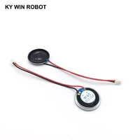 8r הדובר קוטר 2pcs חדש דק רמקול 2 אוהם 8 ואט 2W 8R הדובר קוטר 2.8 ס"מ ל -28 מיליון עובי 5 מ"מ עם PH2.54 תיל מסוף אורך 10 ס"מ (5)
