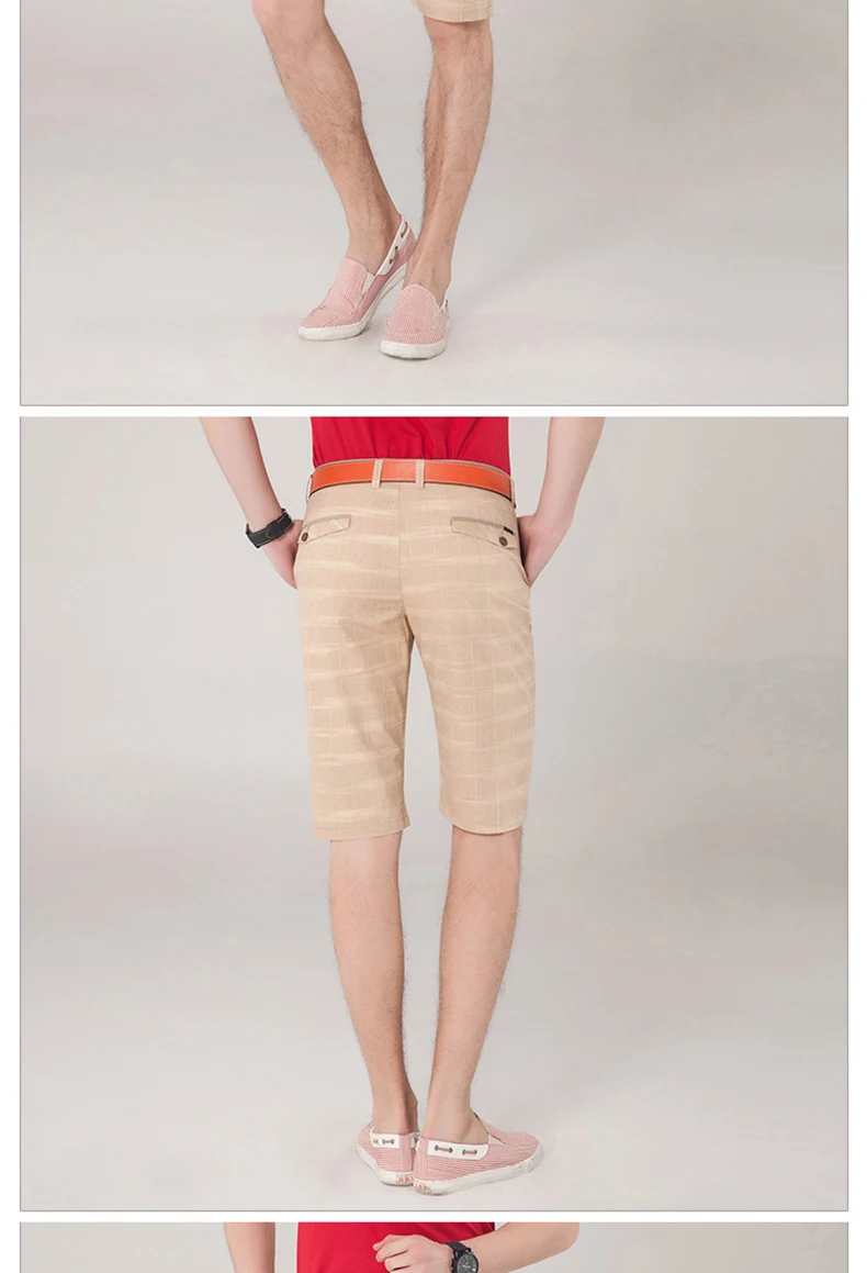 Летние мужские льняные шорты тонкие дышащие мужские шорты в повседневном стиле хлопковые короткие штаны до колена пляжные шорты для мужчин