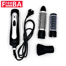 3 в 1 многофункциональный керамический щетка для волос профессиональные электрическая щетка для волос плойки для волос бигуди щипцы для завивки волос Инструменты для укладки