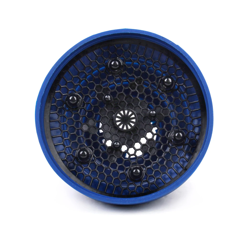 Hot Hair Blow Dryer Diffuser Retractable Portable useful Tool Silicone Folding Blue Salon Styling Tamer Tool