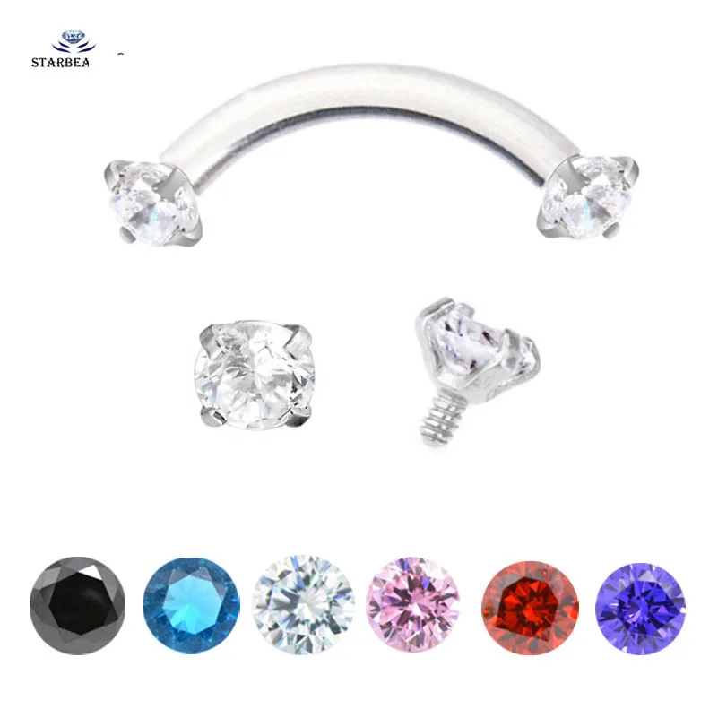 TINY 3mm GLITTER BALL TRAGUS LABRET MONROE LIP BAR 1.2 X 8 mm CHOICE AVAILABLE
