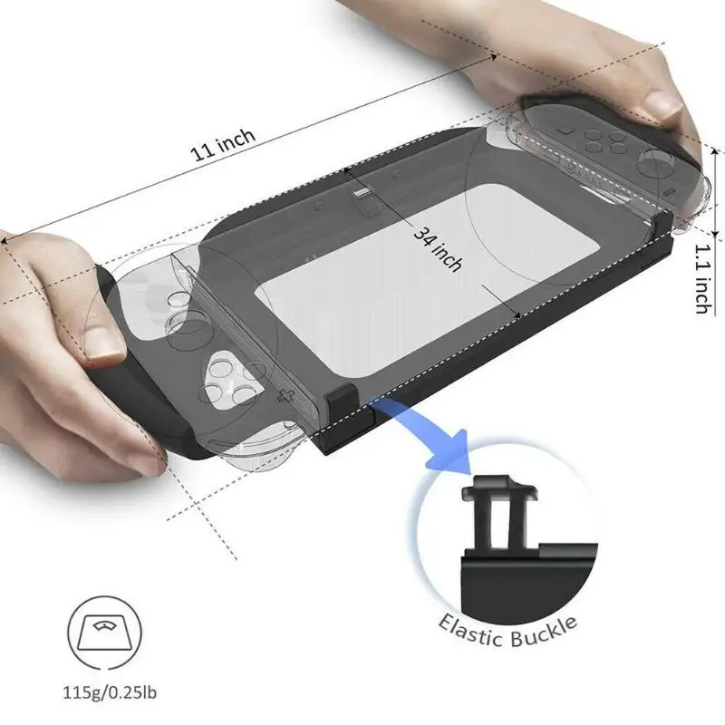 Высококачественный держатель с ручкой для быстрого зарядного устройства с контроллером освещения, подходит для ручки, контроллера, зарядного устройства для интерфейса переключателя type-C