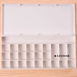 Paleta de pigmentos de celosía, caja de bloques de pigmentos acrílicos de acuarela Gouache, 25 unidades