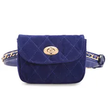 Высокая мода велюровая поясная сумка женская цепь поясная сумка мини поясная сумка для телефона сумка