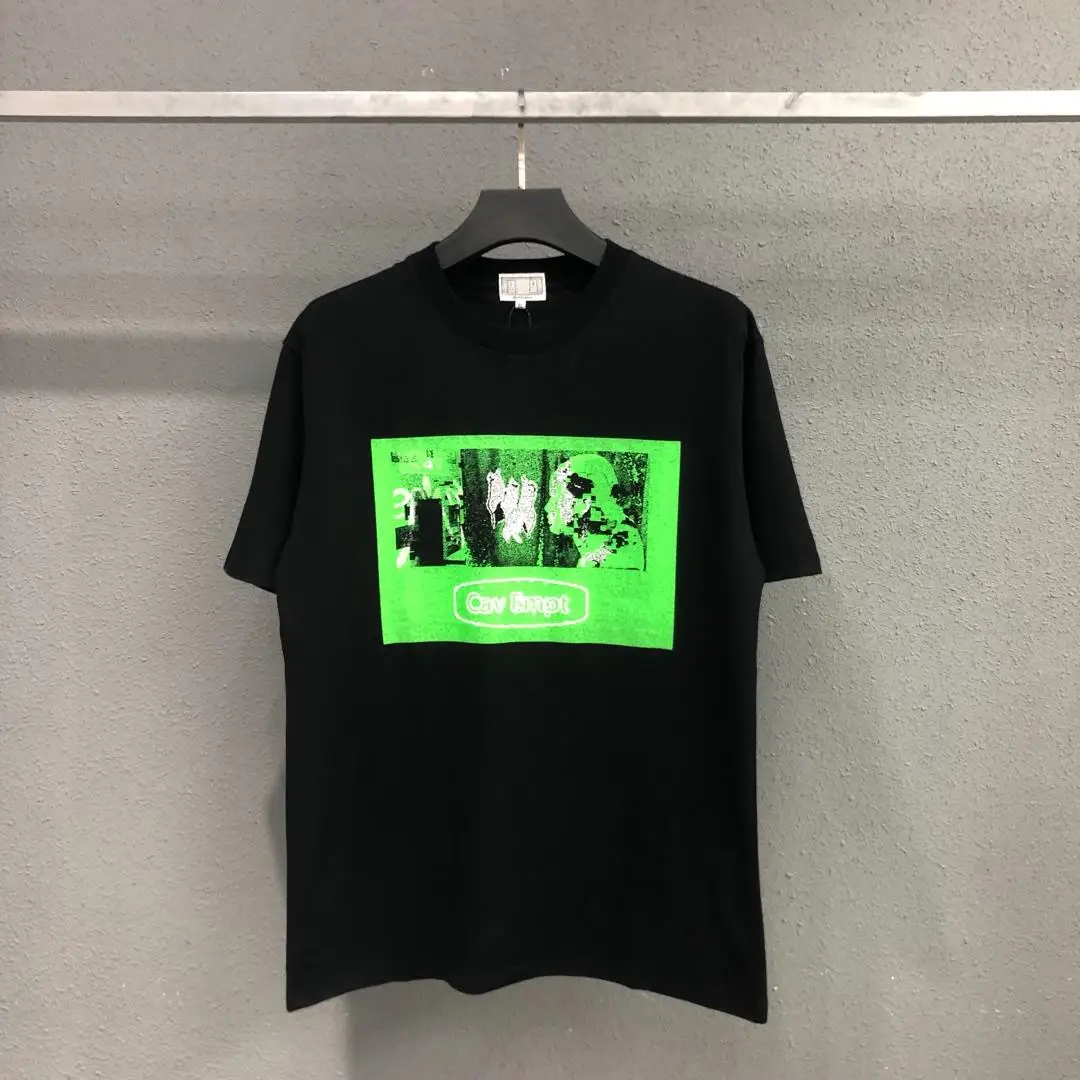 

19ss CAV EMPT C.E CE T Shirt Cotton Oversized CONCRETE C.E Cav Empt T-shirt Cover Face Printing Top Tees CAVEMPT C.E Tshirt