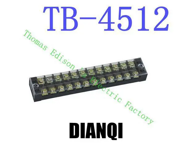 

TB-4512 Fixed Terminal Terminal Connector Cable Connector Wire Connector Splice 10PCS Pack