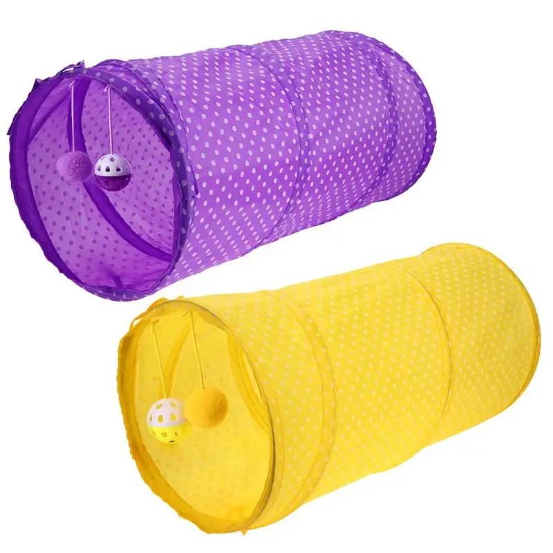Funny Pet Cat Tunnel Cat Play Tunnel Tubes Collapsible Crinkle Kitten Cat Toy Ferrets Cat Rabbit Play Toy Funny Pet Cat Tunnel Cat Play Tunnel Tubes Collapsible Crinkle Kitten Cat Toy Ferrets Cat Rabbit Play Toy