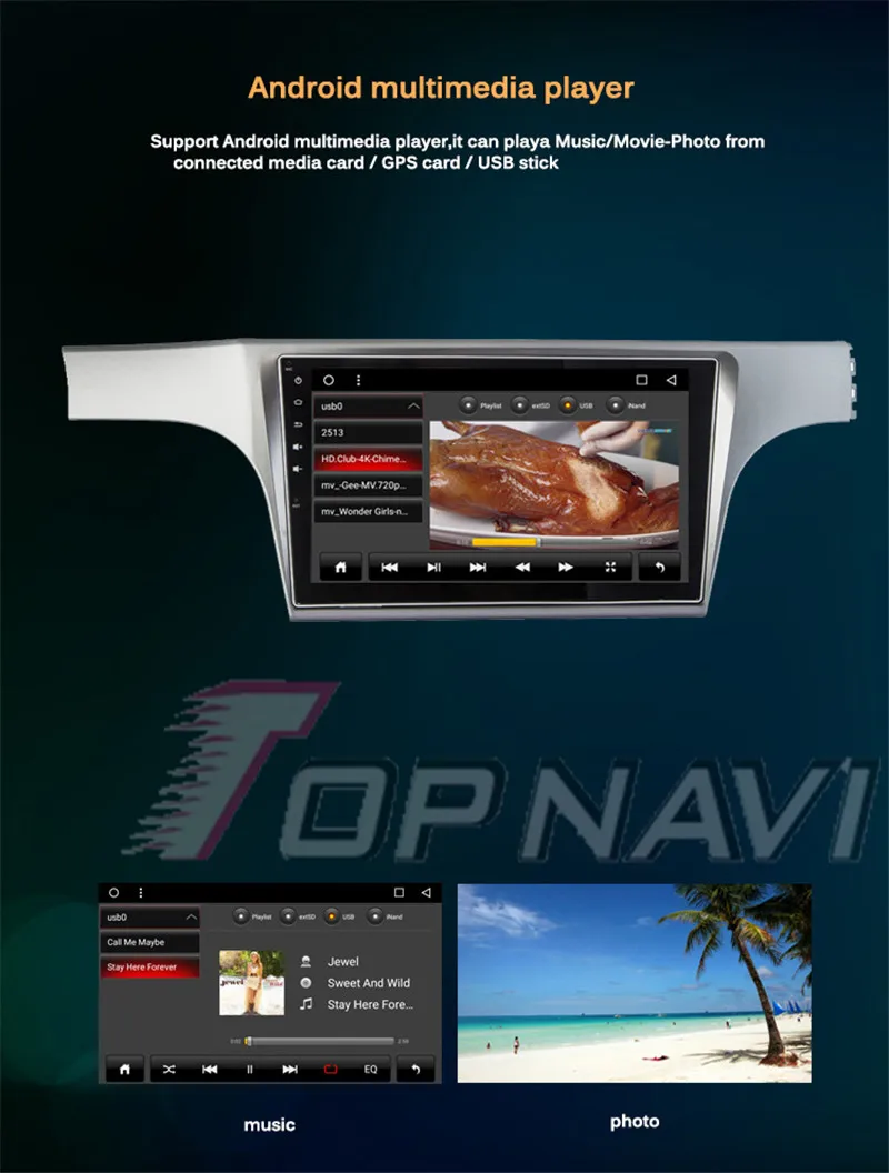 2 din car radio android For VW Lavida 2012