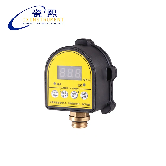 

The 0~10 Bar G1/2 Connection 0.5%Accuracy Digital Water Pump Pressure Control Pressure Switch