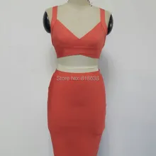 Оранжевые платья-бандажи из 2 предметов лучшего качества белого, розового, желтого, фиолетового, красного, черного, синего, серого, бежевого, золотого цвета+ костюм