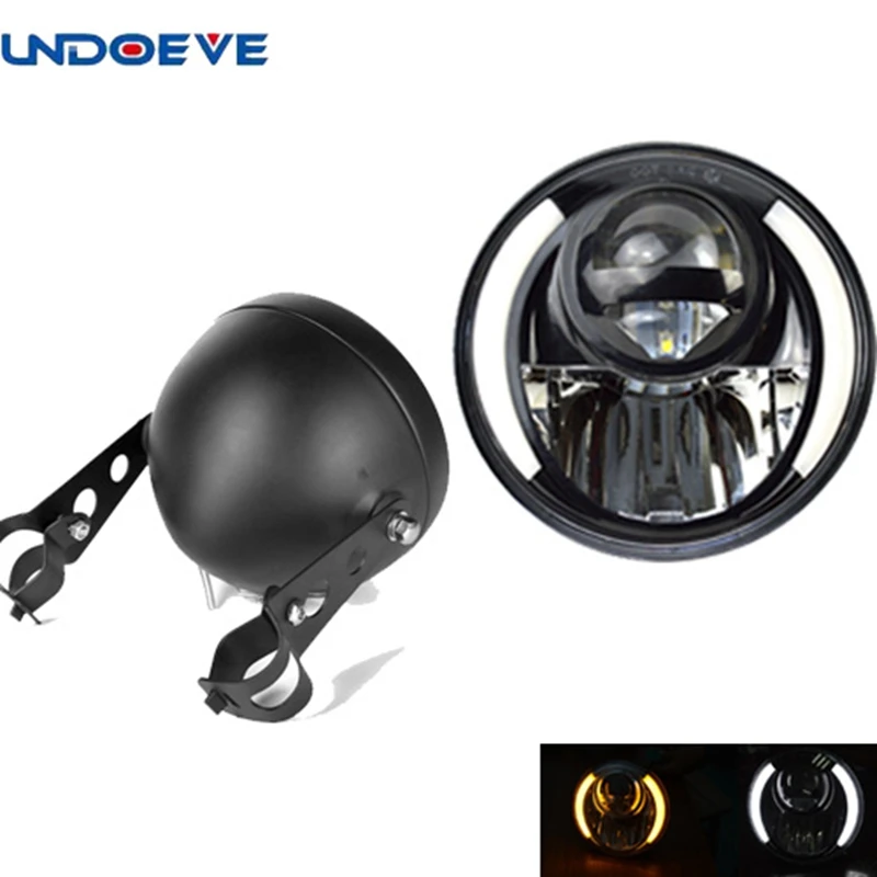 7inch Motorcycle Round LED Headlight High Low Beam for motorcycles and