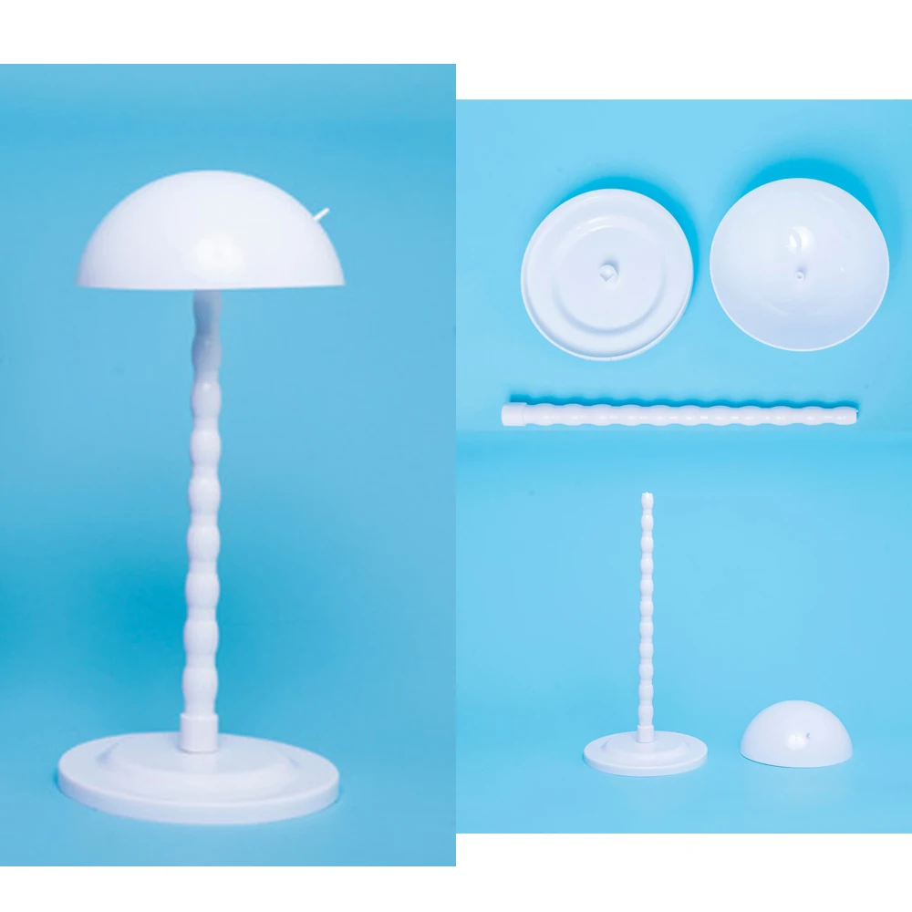 2018New Star Wig Stand Portable Foldable Wig Holder Support Display Stand Hair Accessories Mushroom Type 3 Colors 2018New Star Wig Stand Portable Foldable Wig Holder Support Display Stand Hair Accessories Mushroom Type 3 Colors