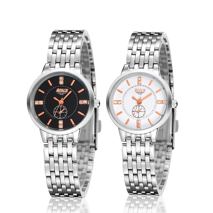 

2018 new watch men's watch sports quartz student waterproof fashion luminous steel belt watch