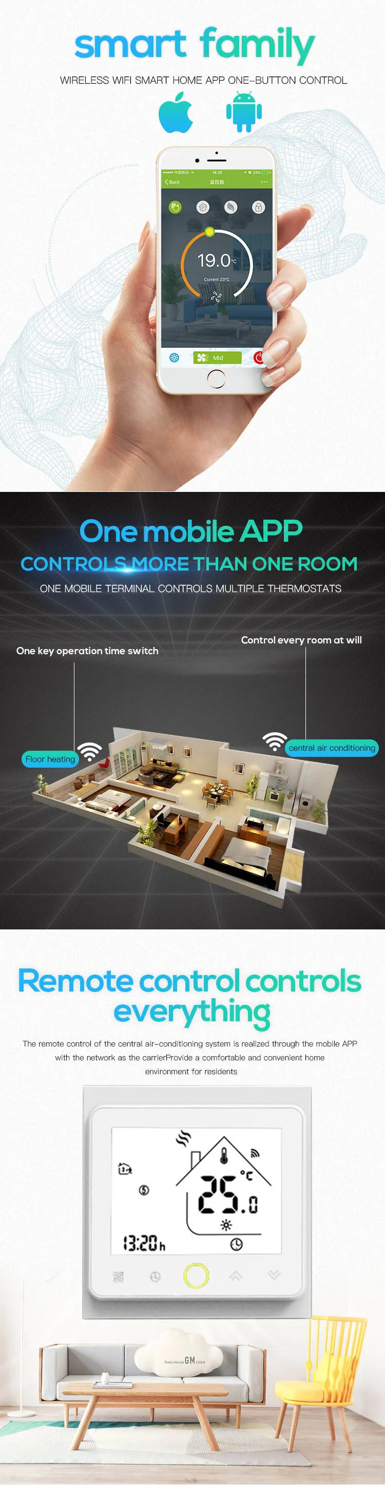HESSWAY туя умный чип голосового взаимодействия Смарт Wi-Fi чип термостатический водонагреватель wifi Нет/NC для работы с Alexa Google дома