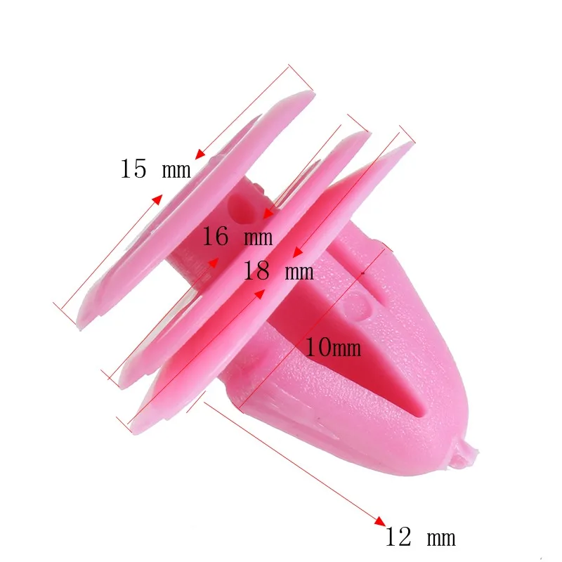 10 шт. 82315-27000 Автомобильная отделка панель зажим заклепки фиксатор зажимы для hyundai Elantra Sonata Tucson/Kia Optima Sportage