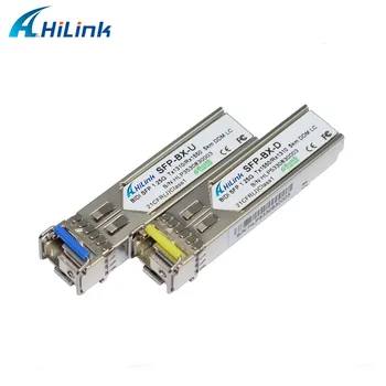 

45Pairs Customized : HL-GLC-BX-U/D-5D , 1.25G BiDi SFP 5km , SC /LC, DDM , 1310/1550nm
