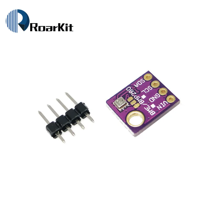 Высокая точность! 3в1 BME280 iec SPI 1,8-5 в цифровой датчик температуры и влажности датчик атмосферного давления модуль GY-BME280-3.3