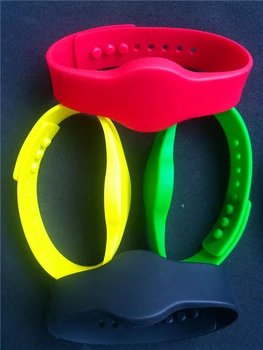 

13.56Mhz FM11RF08 MF S50 1K NFC Bracelet Wristband RFID IC Wrist Band Adjustable RFID Bracelet