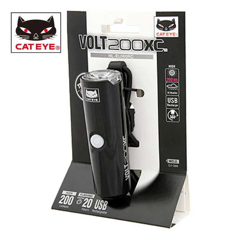cateye volt 200 xc front bike light