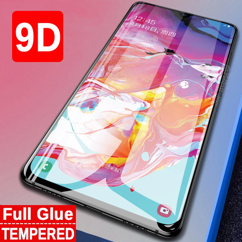 Закаленное стекло 9D для Samsung Galaxy A50 Противоударная Защитная пленка Samsun A40 A30 A20 A10 A 50