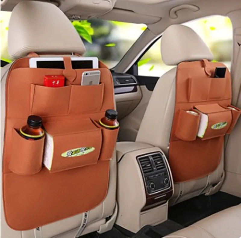 1/2 Pcs Auto Car Seat Back Multi-Pocket Storage Bag Organizer Holder  Accessory, Wish